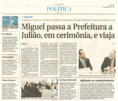 Jornal de Jundiaí - 21/01/2012