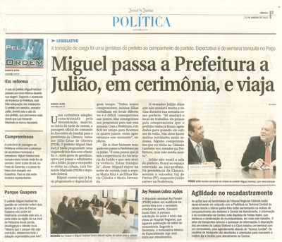 Jornal de Jundiaí - 21/01/2012