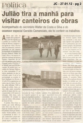 Jornal da Cidade - 27/01/2012