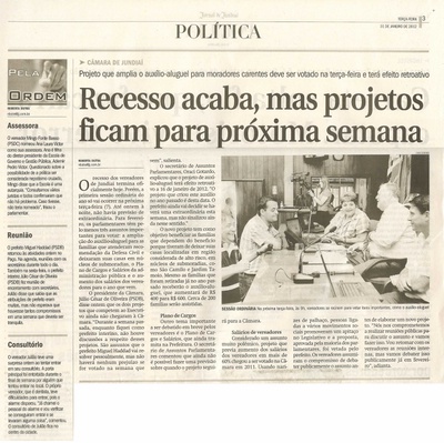 Jornal de Jundiaí - 31/01/2012