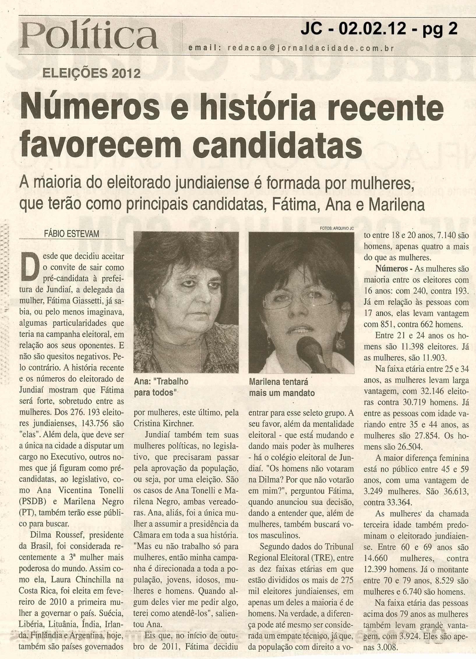 Jornal da Cidade - 02/02/2012