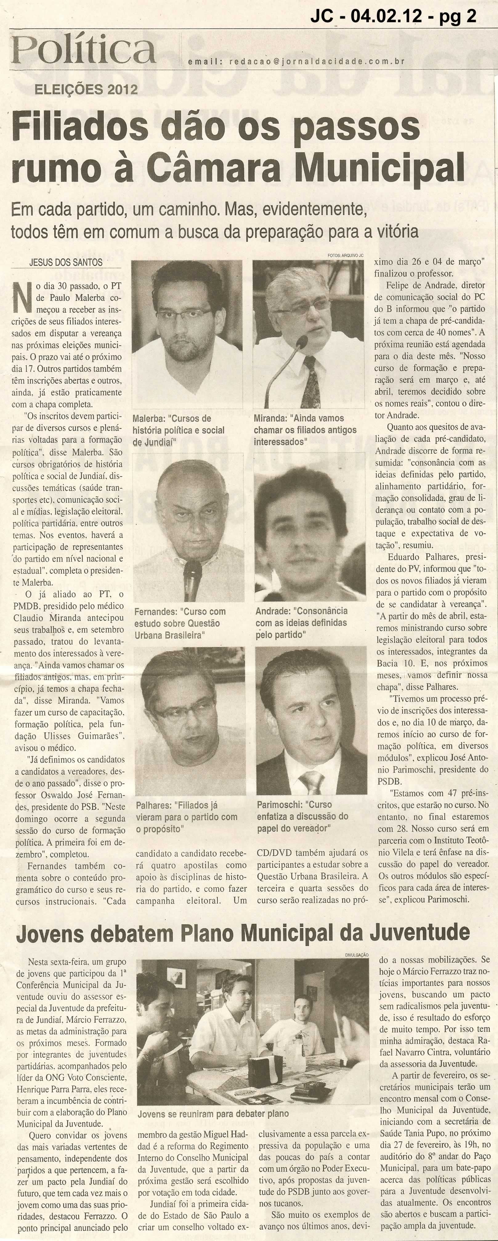 Jornal da Cidade - 04/02/2012