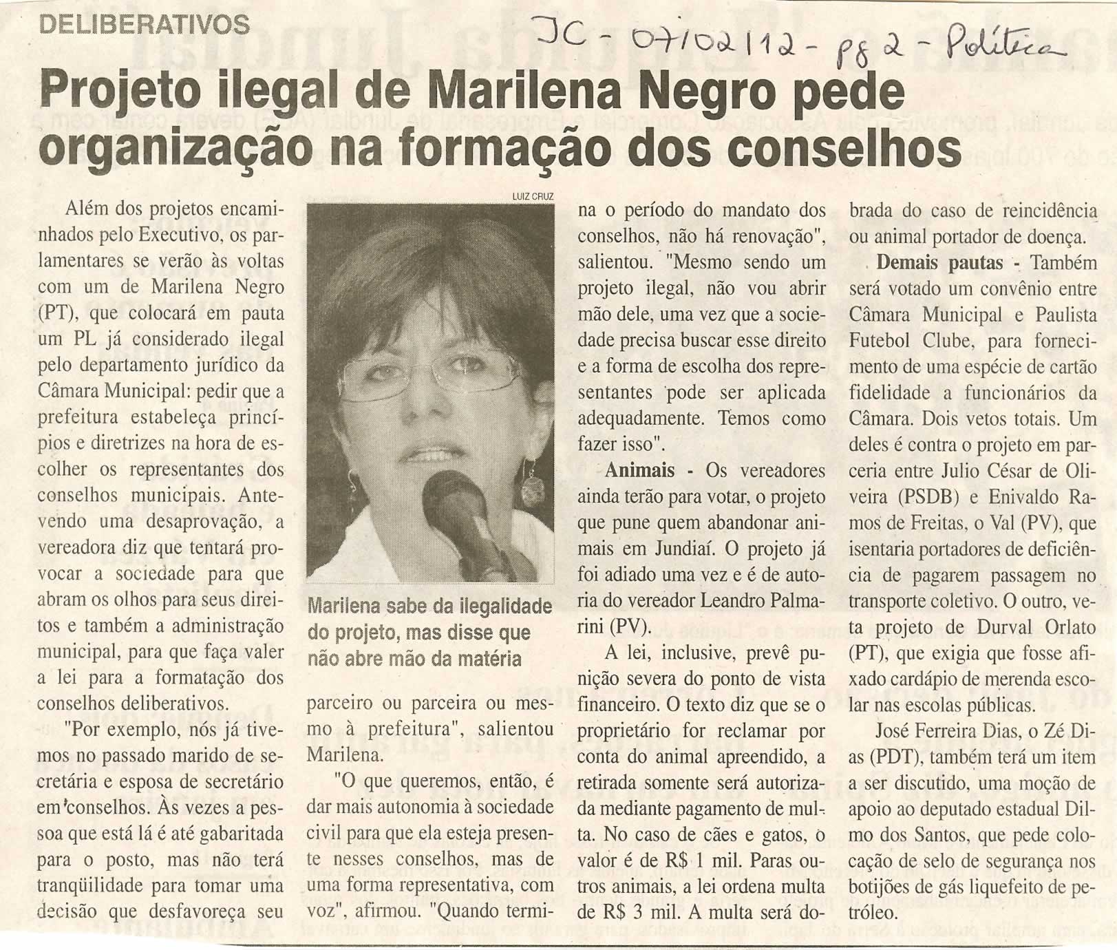 Jornal da Cidade - 07/02/2012