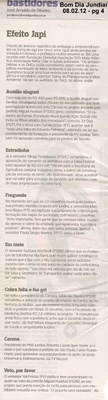 Bom Dia Jundiaí - 08/02/2012