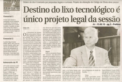 Jornal de Jundiaí - 13/02/2012