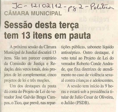 Jornal da Cidade - 12/02/2012
