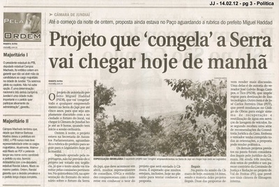 Jornal de Jundiaí - 14/02/2012