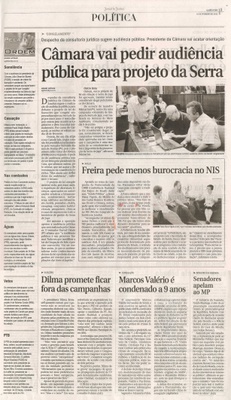 Jornal de Jundiaí - 15/02/2012