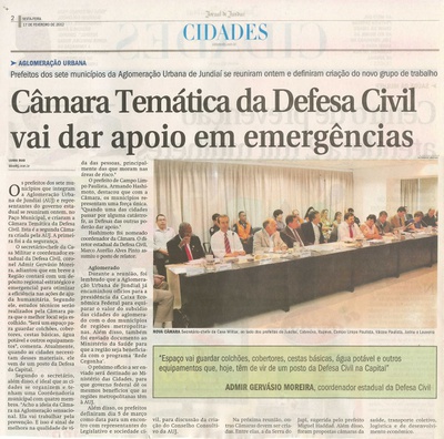 Jornal de Jundiaí - 17/02/2012