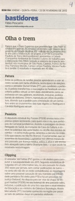 Bom Dia Jundiaí - 23/02/2012