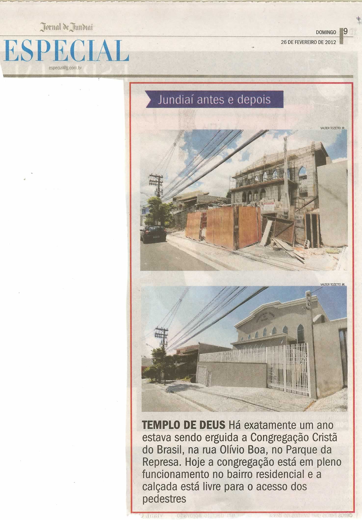 Jornal de Jundiaí - 26/02/2012