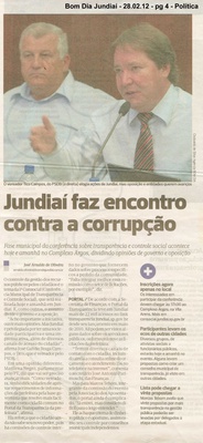 Bom Dia Jundiaí - 28/02/2012