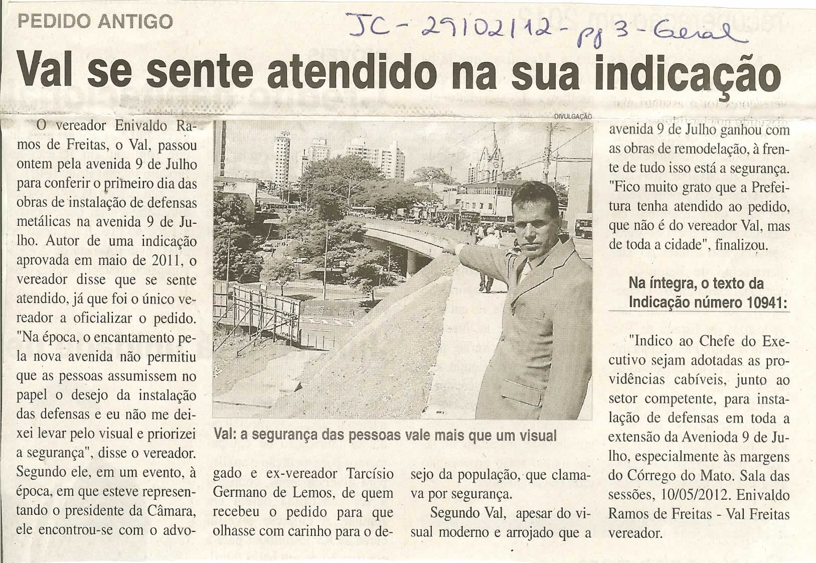 Jornal da Cidade - 29/02/2012