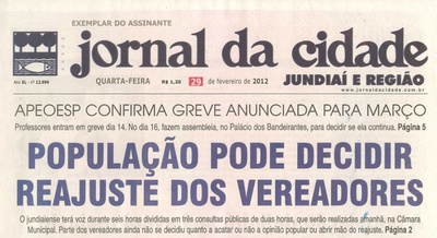 Jornal da Cidade - 29/02/2012