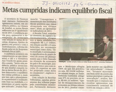 Jornal de Jundiaí - 01/03/2012