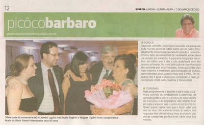 Bom Dia Jundiaí - 01/03/2012