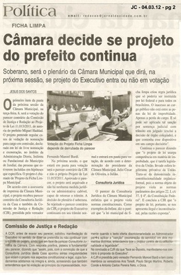 Jornal da Cidade - 04/03/2012
