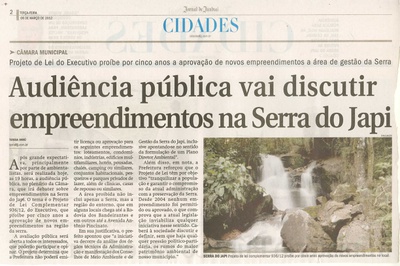 Jornal de Jundiaí - 06/03/2012