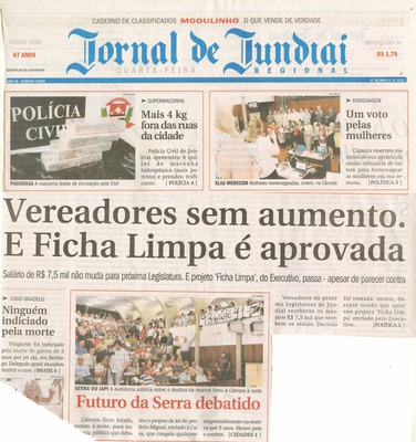 Jornal de Jundiaí - 07/03/2012