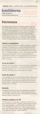 Bom Dia Jundiaí - 08/03/2012