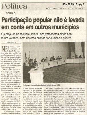 Jornal da Cidade - 08/03/2012