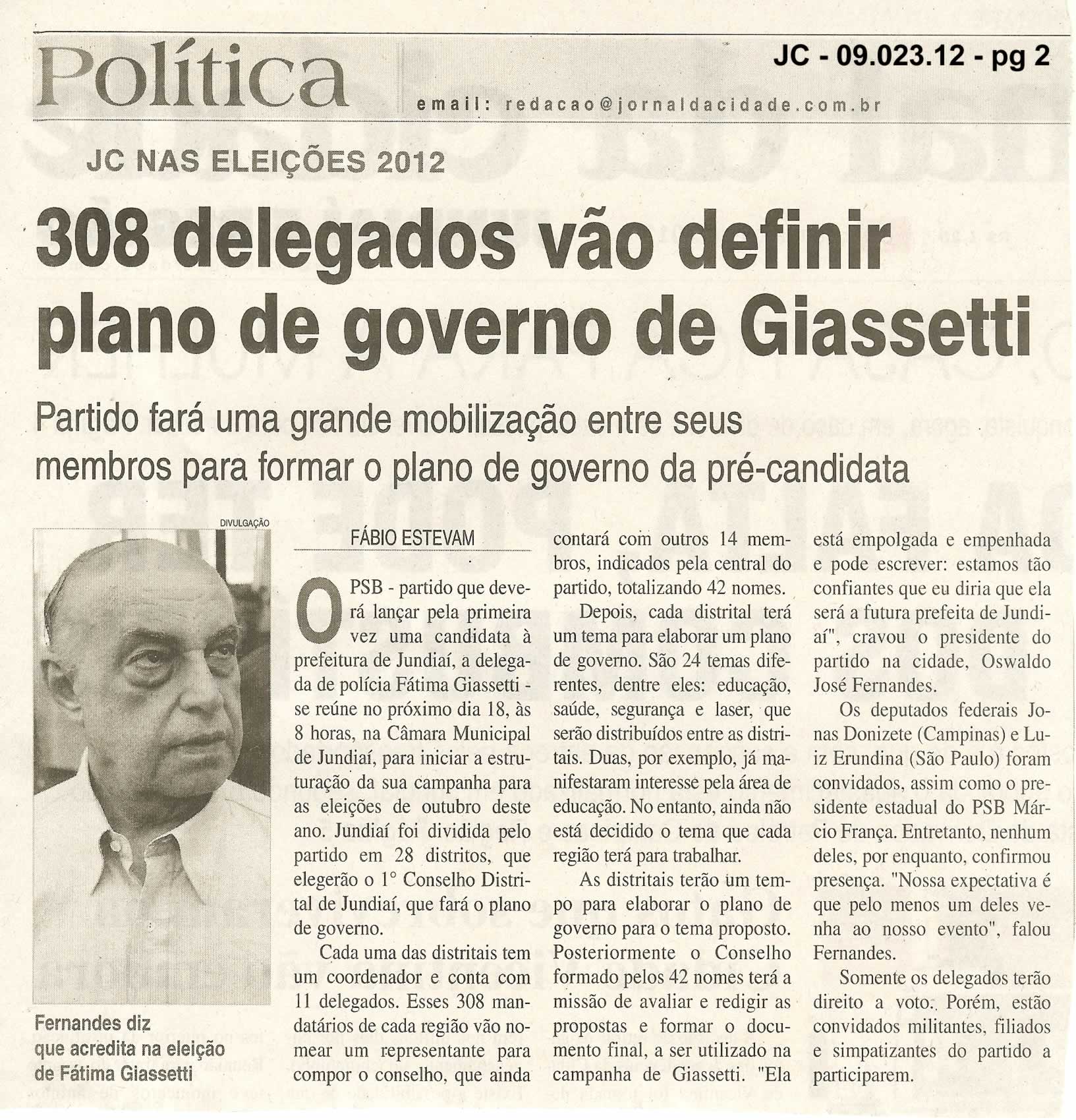 Jornal da Cidade - 09/03/2012