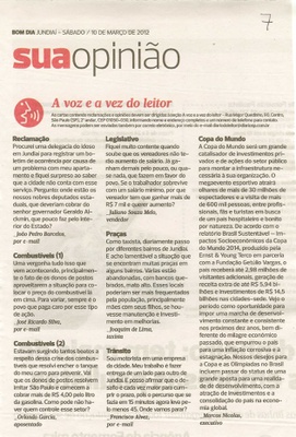 Bom Dia Jundiaí - 10/03/2012