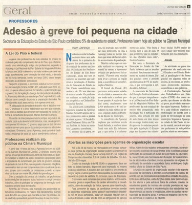 Jornal da Cidade - 15/03/2012