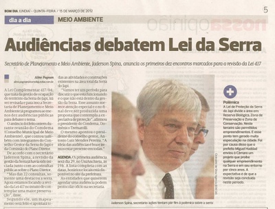 Bom Dia Jundiaí - 15/03/2012