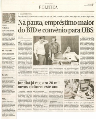 Jornal de Jundiaí - 20/03/2012