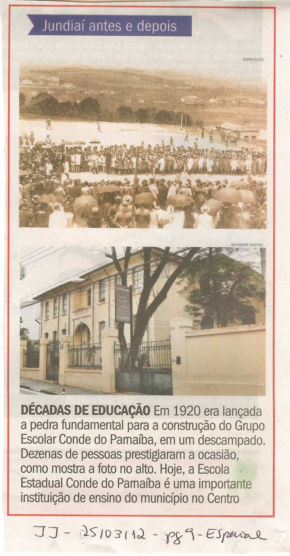 Jornal de Jundiaí - 25/03/2012