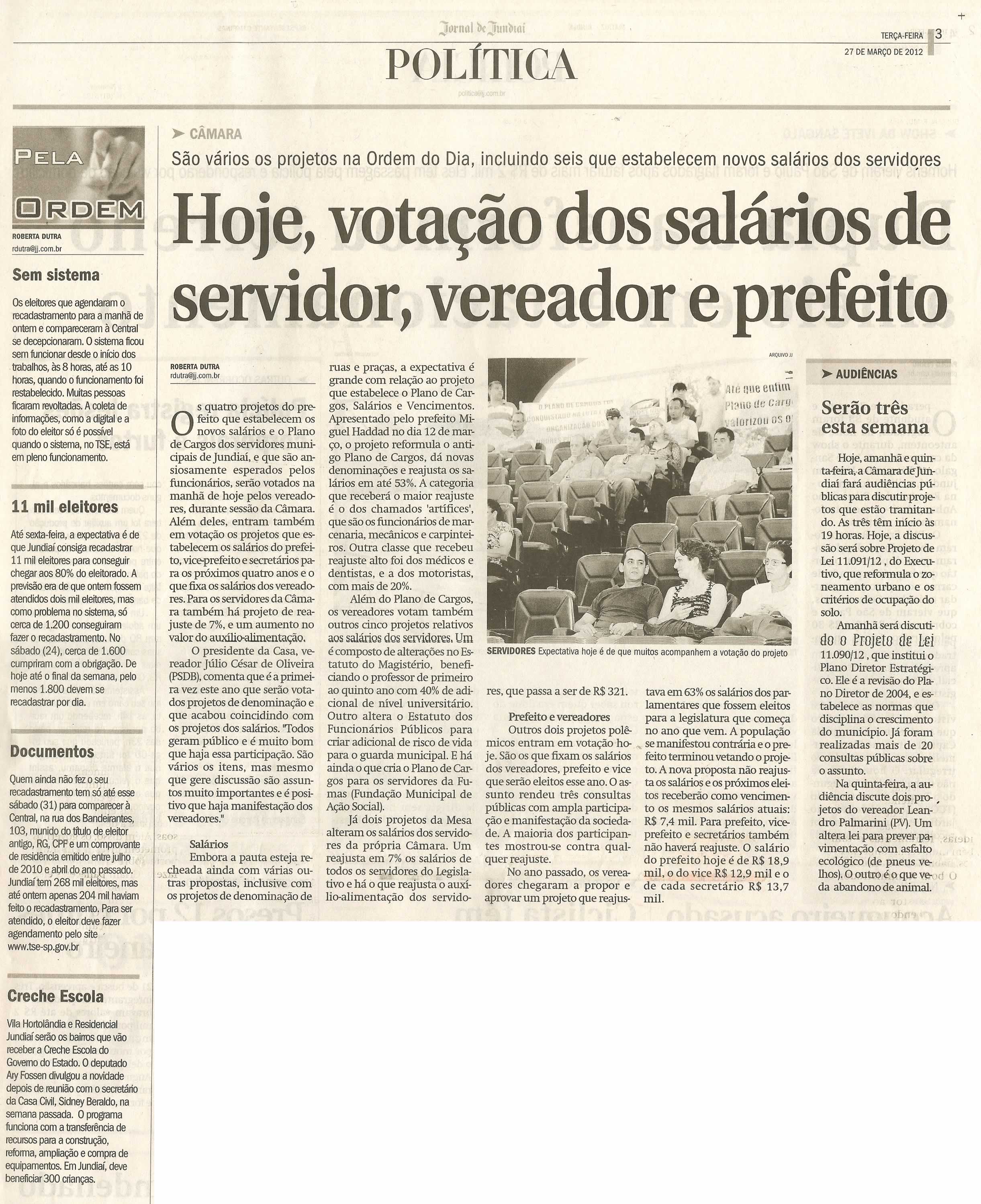 Jornal de Jundiaí - 27/03/2012