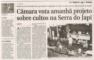 Jornal de Jundiaí - 02/04/2012