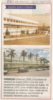 Jornal de Jundiaí - 08/04/2012