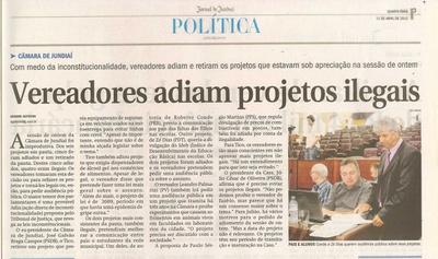 Jornal de Jundiaí - 11/04/2012