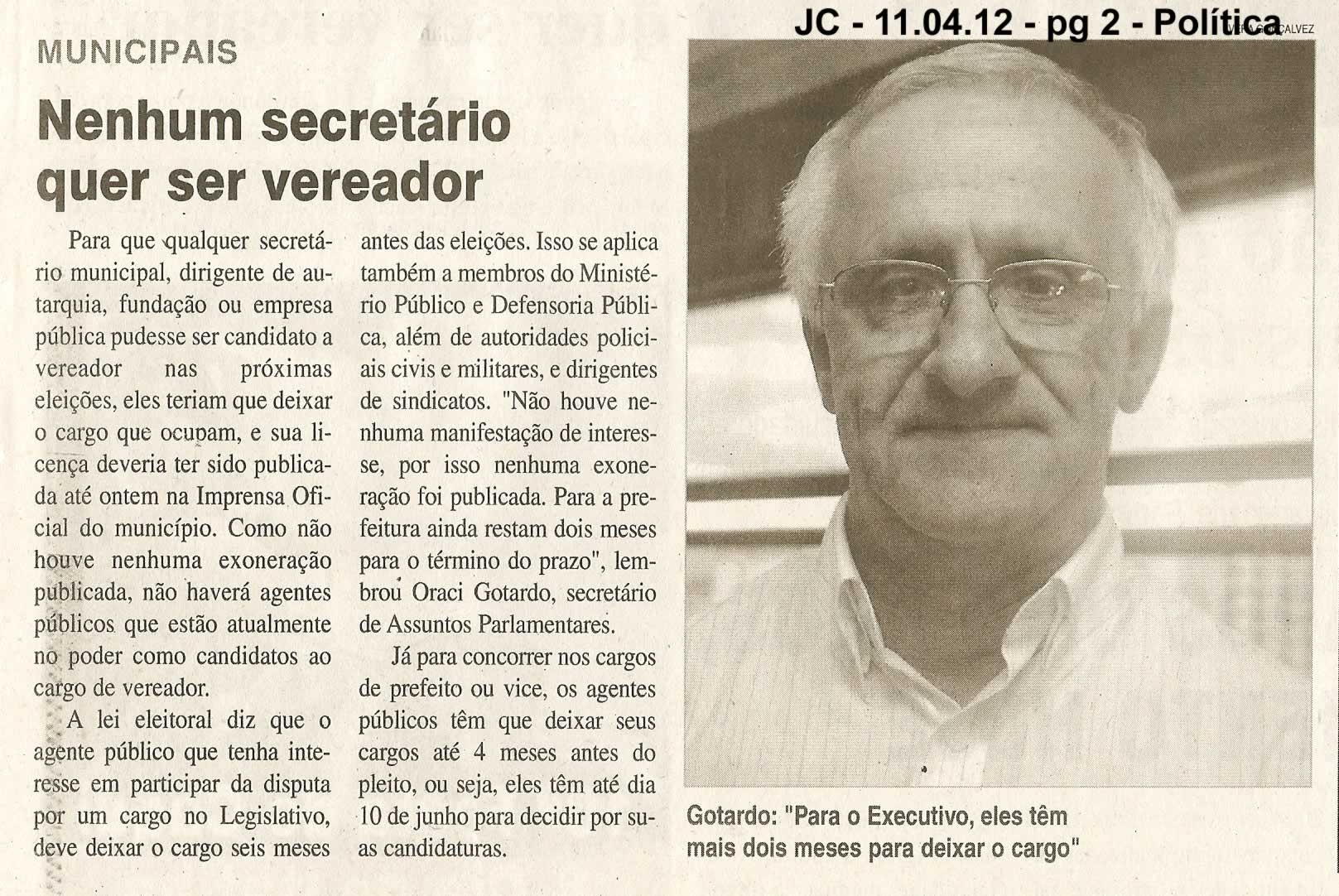 Jornal da Cidade - 11/04/2012
