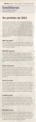 Bom Dia Jundiaí - 17/04/2012