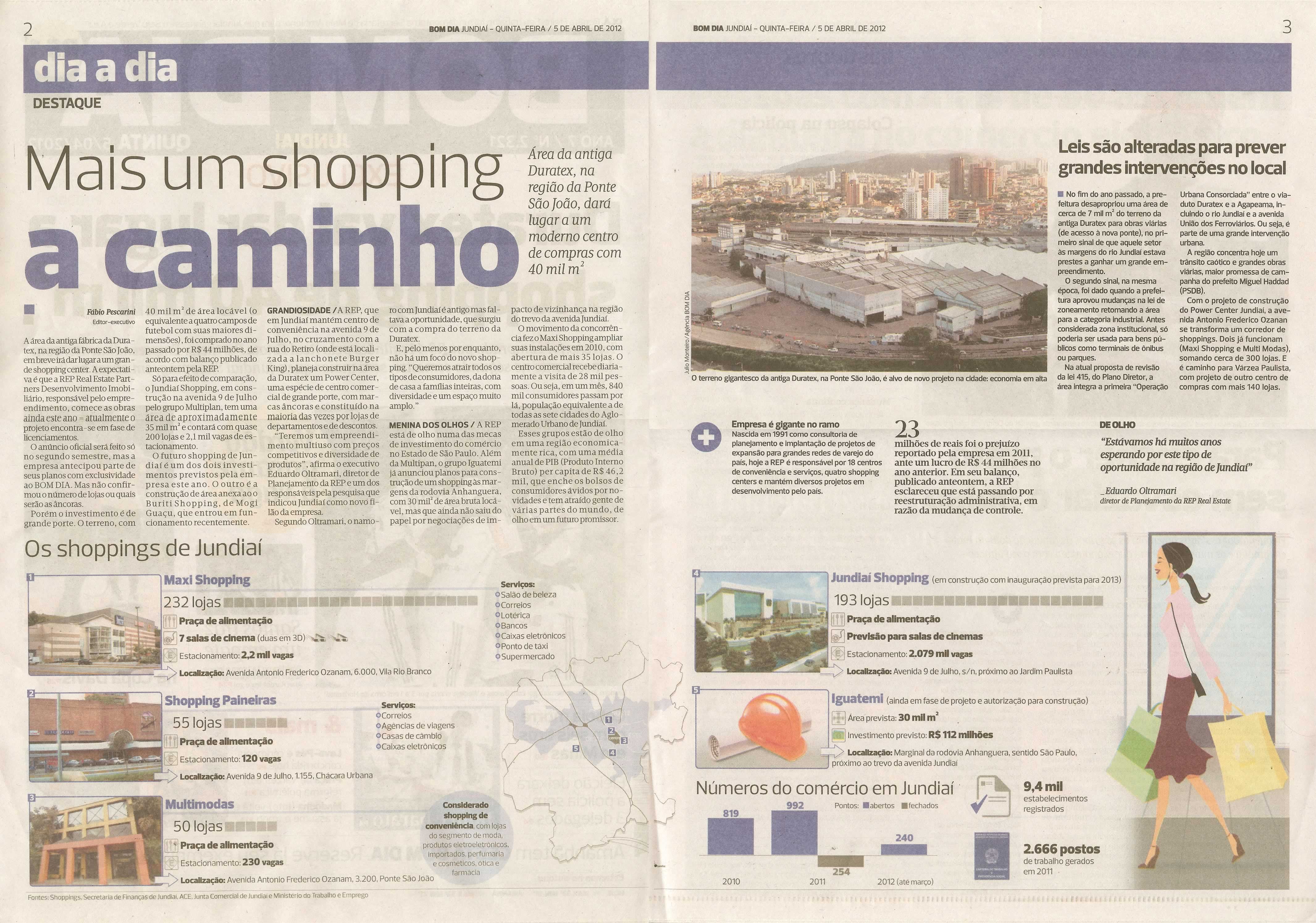 Bom Dia Jundiaí - 05/04/2012