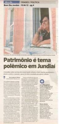 Bom Dia Jundiaí - 15/04/2012