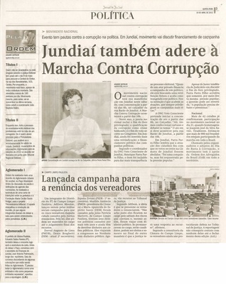 Jornal de Jundiaí - 19/04/2012