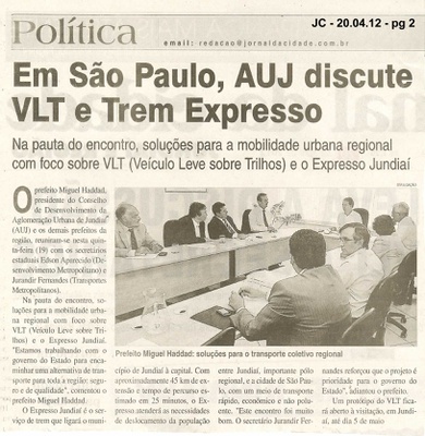 Jornal da Cidade - 20/04/2012