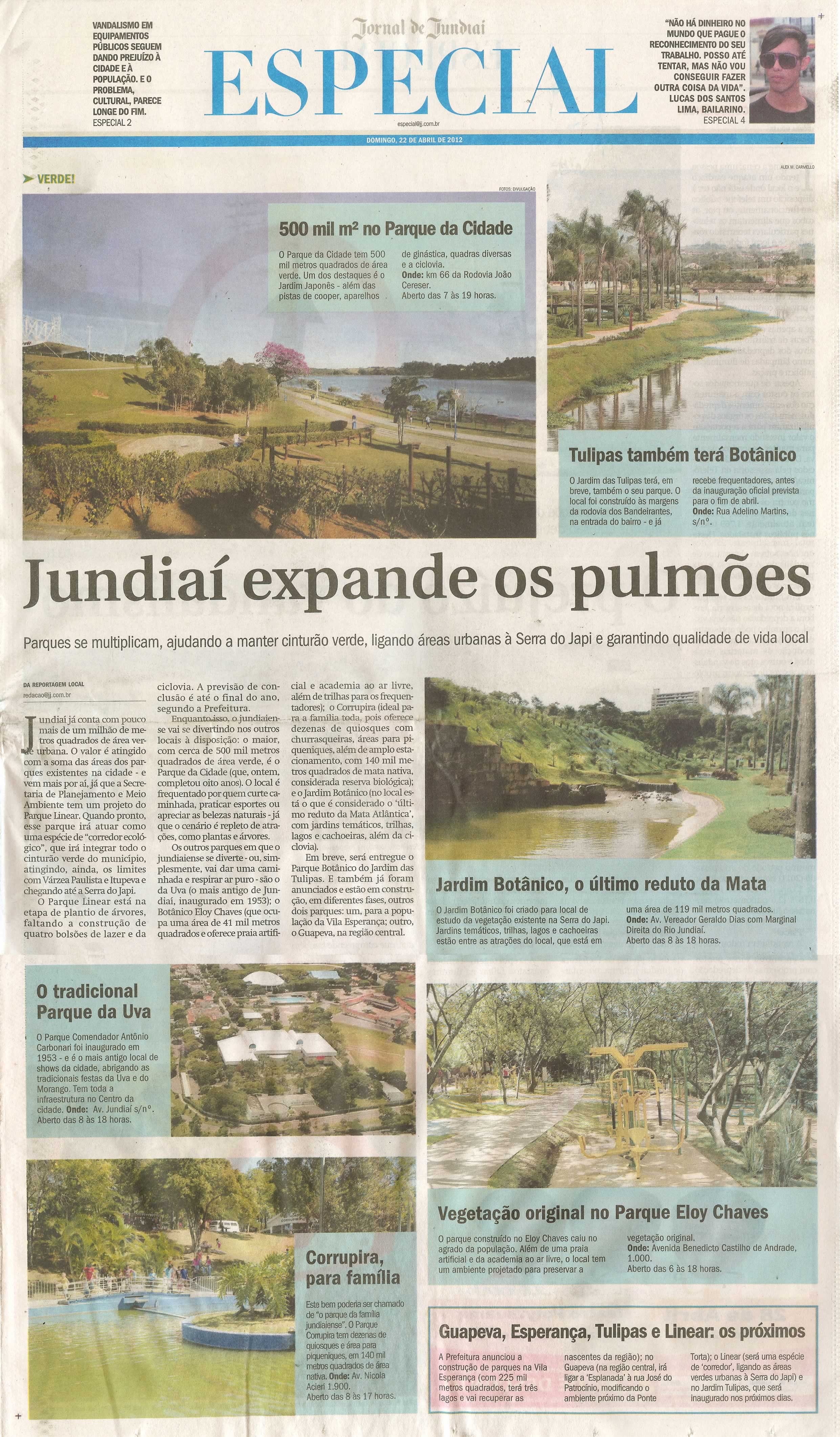 Jornal de Jundiaí - 22/04/2012