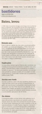 Bom Dia Jundiaí - 24/04/2012