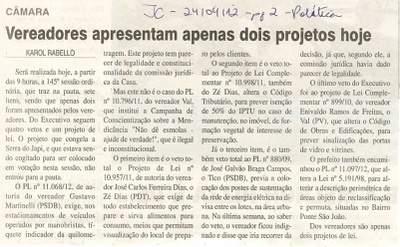 Jornal da Cidade - 24/04/2012