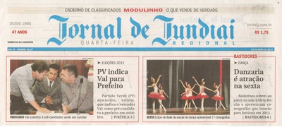 Jornal de Jundiaí - 25/04/2012