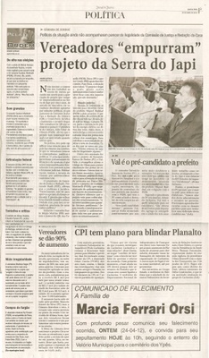 Jornal de Jundiaí - 25/04/2012