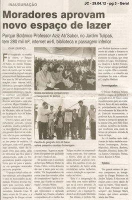 Jornal da Cidade - 29/04/2012