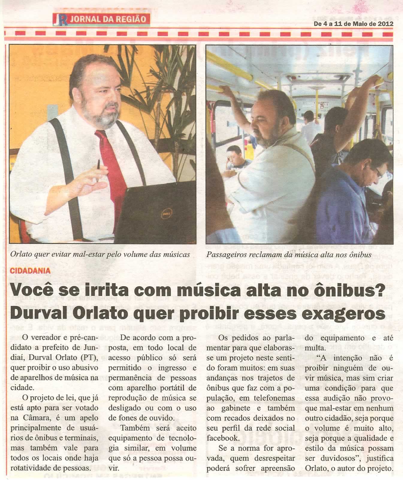 jornal da região - 04/05/2012