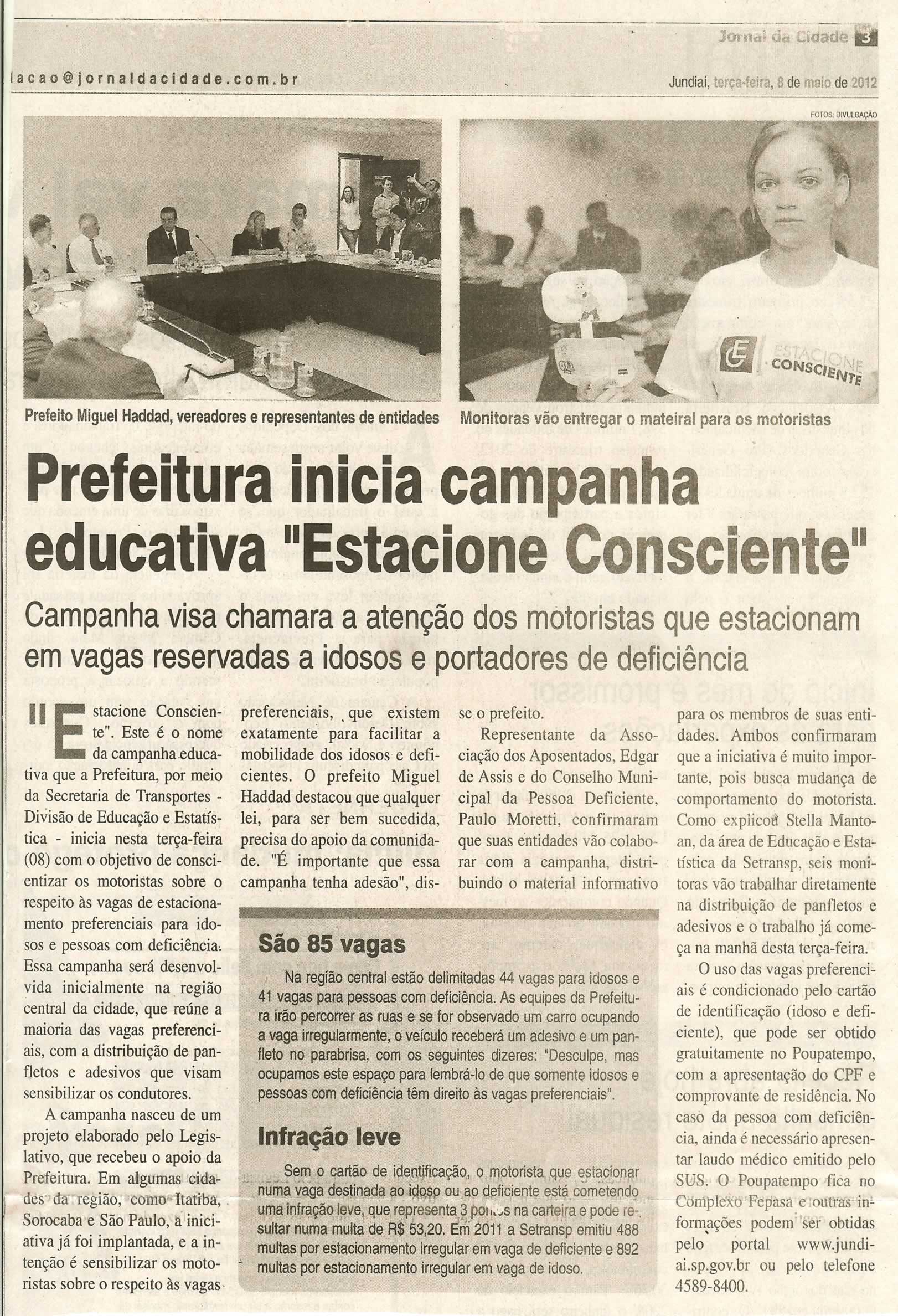 Jornal da Cidade - 08/05/2012