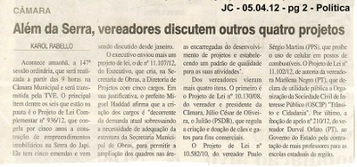 Jornal da Cidade - 08/05/2012